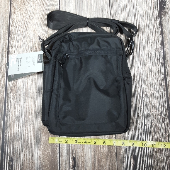 Anti theft cross body bag black NWT - Picture 3 of 5